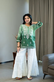 HAYAA - SET OF TWO IN GREEN OMBRE