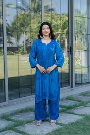 FIZA - SET OF TWO IN TEAL BLUE