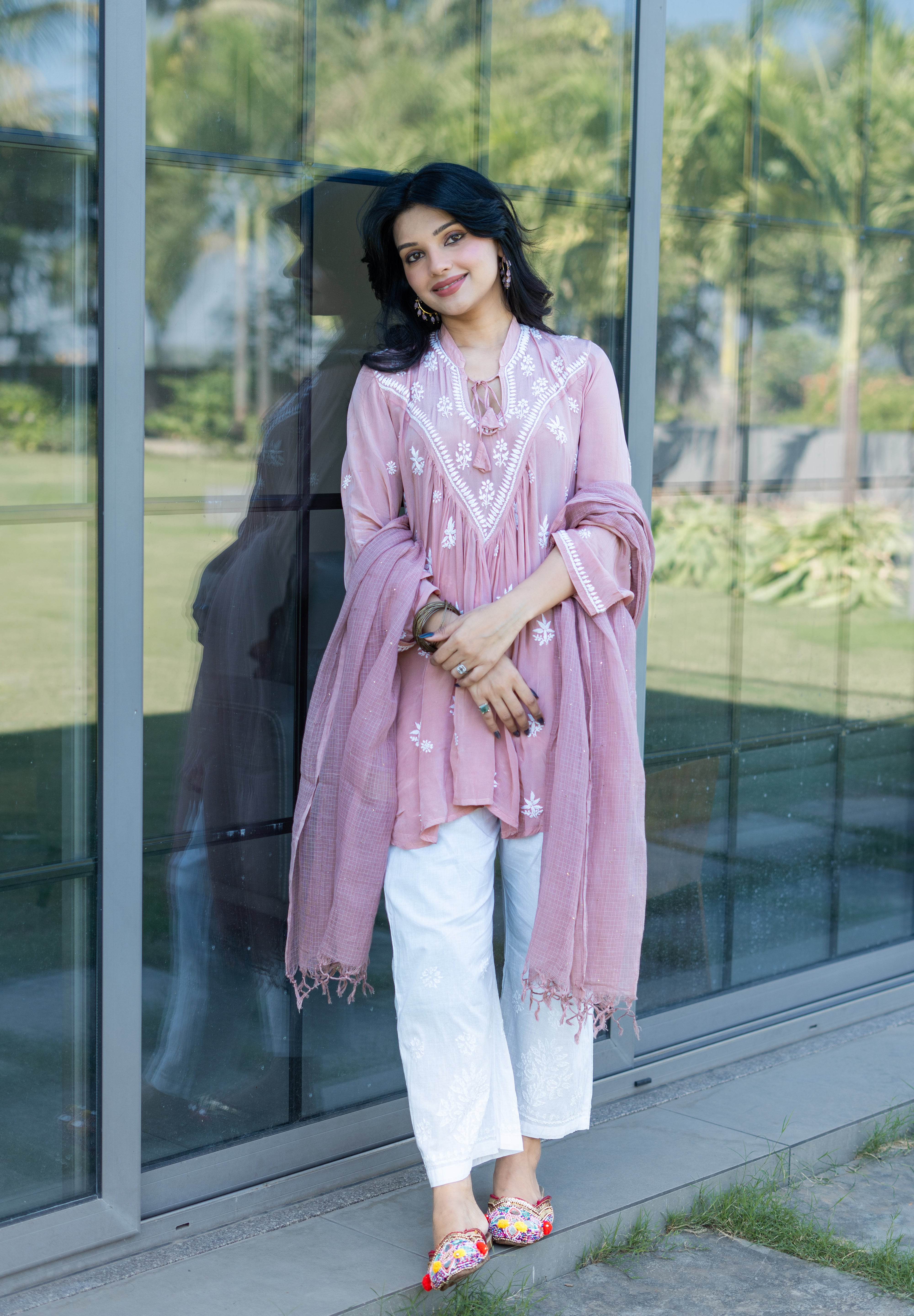RAANI KURTA IN MAUVE