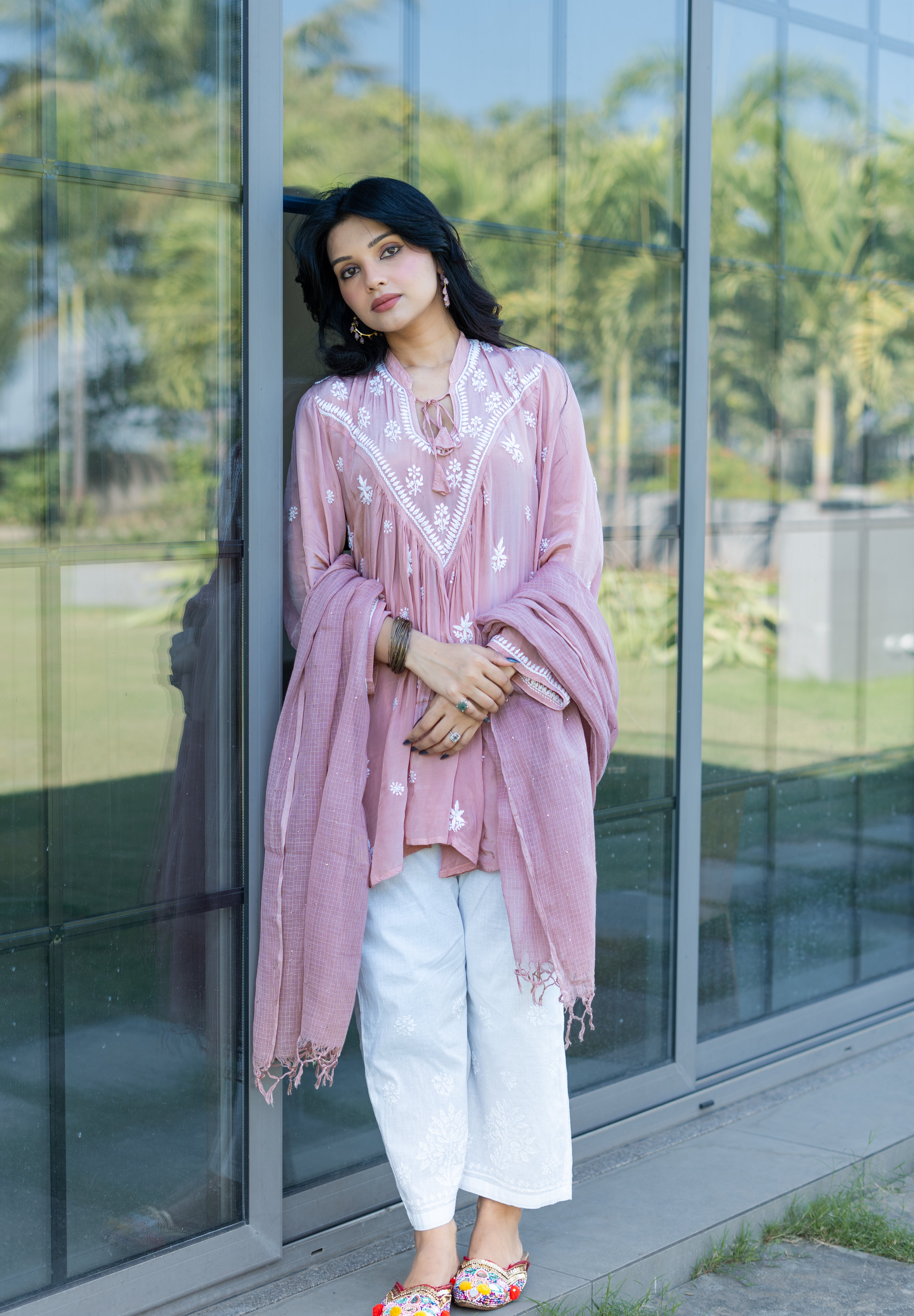 RAANI - SET OF THREE IN MAUVE