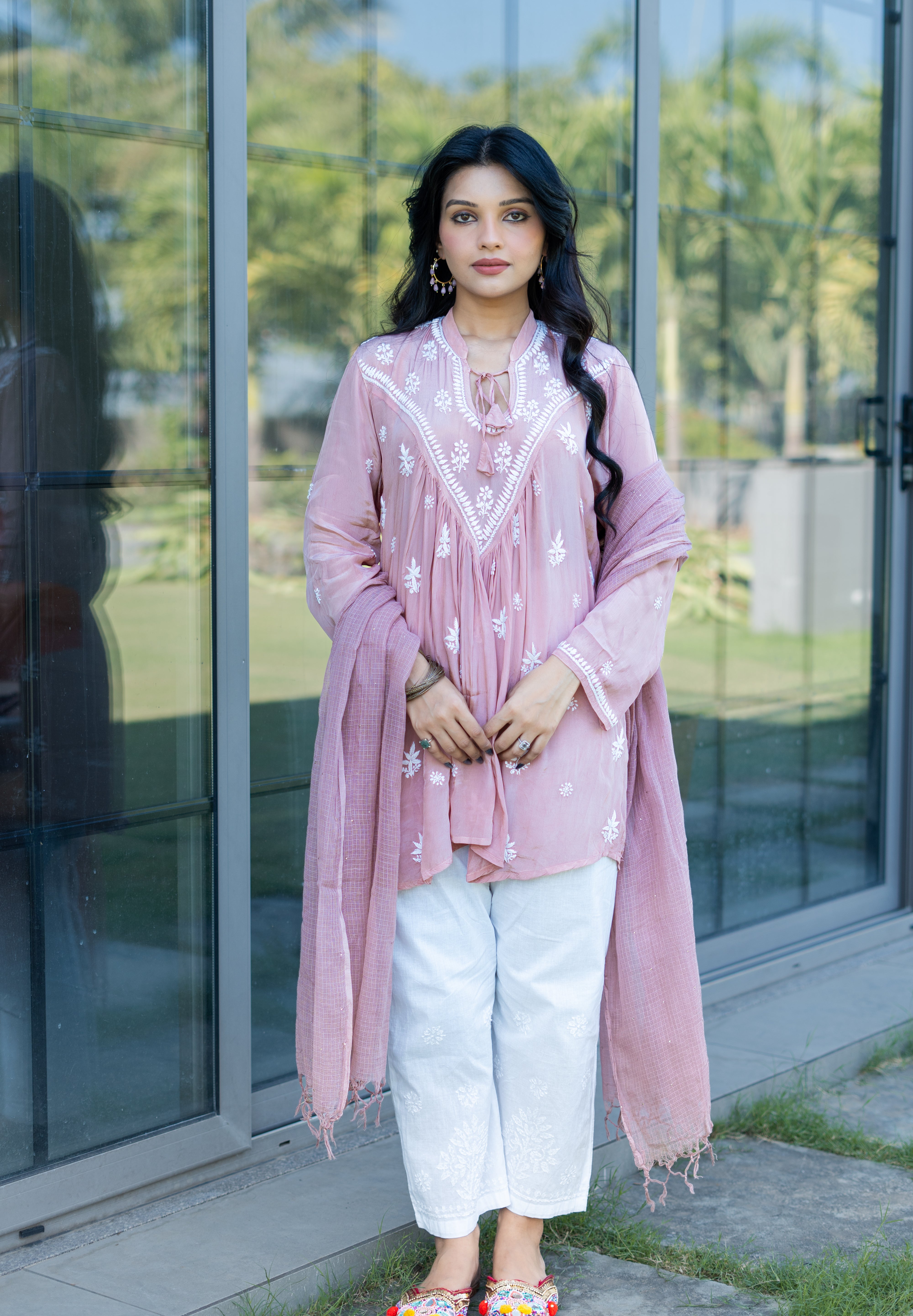 RAANI - SET OF THREE IN MAUVE