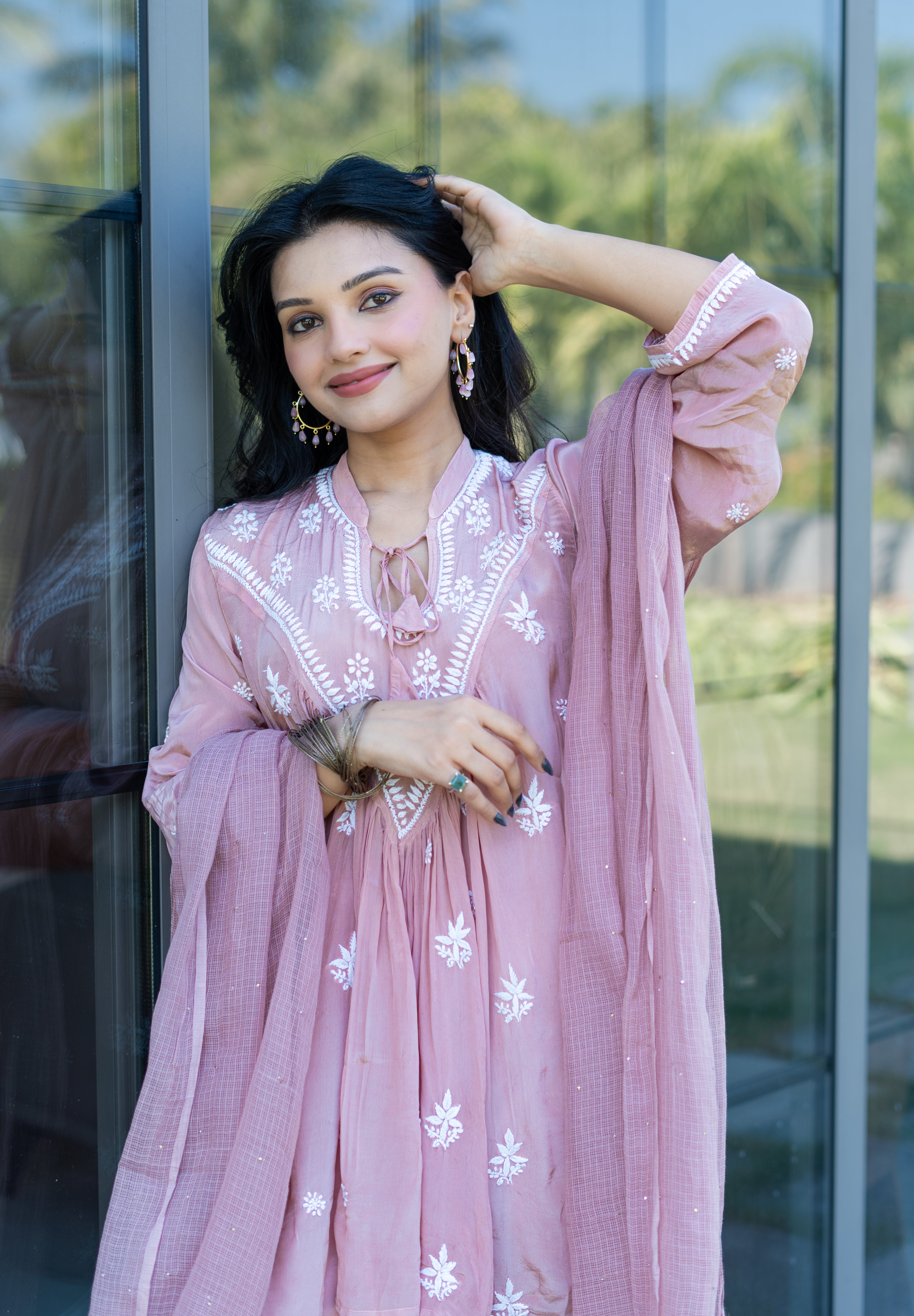 RAANI - SET OF THREE IN MAUVE