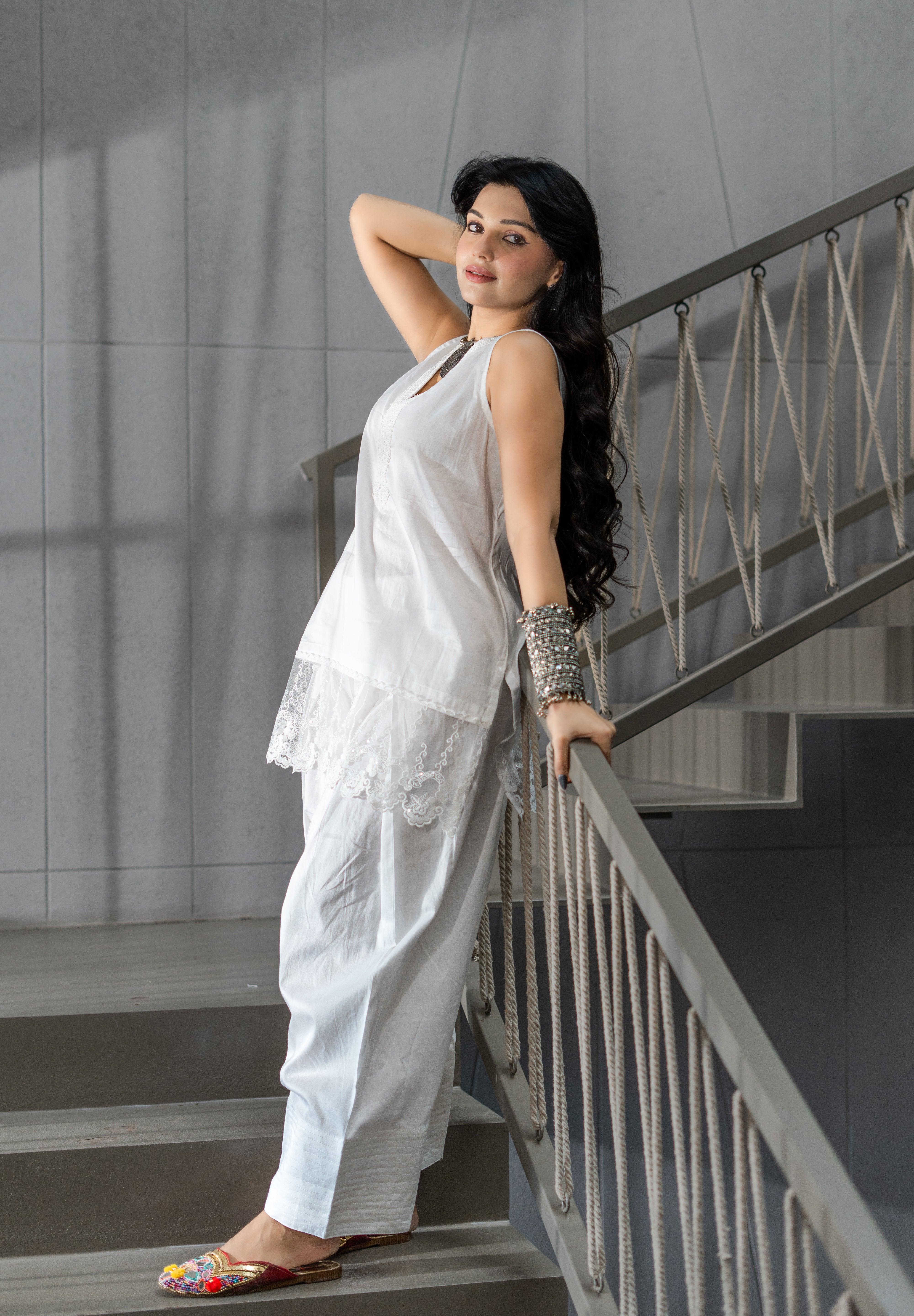 TARA - SET OF THREE IN WHITE