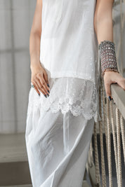 TARA - SET OF THREE IN WHITE