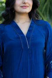 MEERAB - SET OF THREE IN BLUE