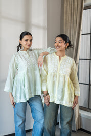 AARZOO - SET OF TWO IN MINT GREEN