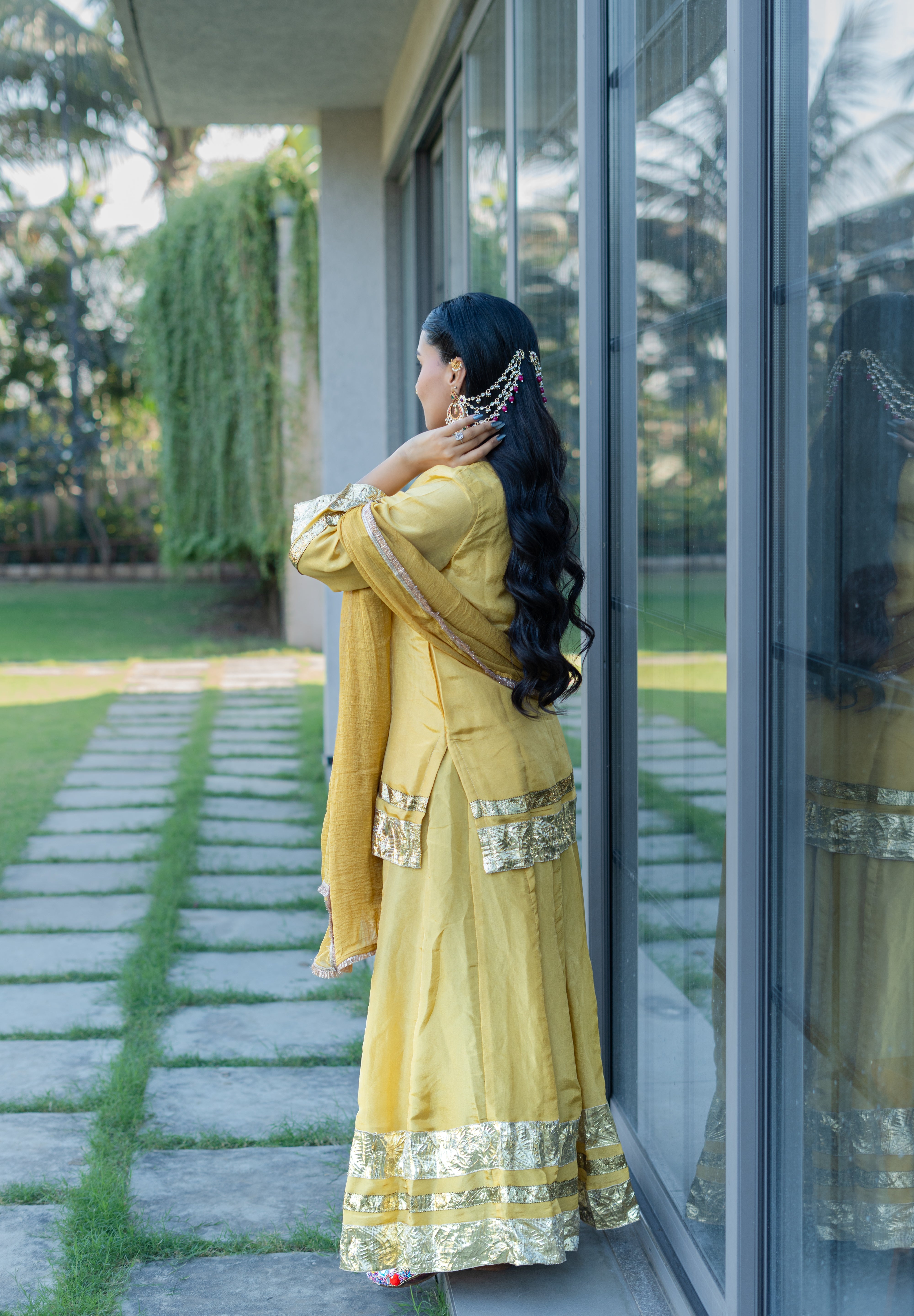 RAATRANI - SET OF THREE IN YELLOW