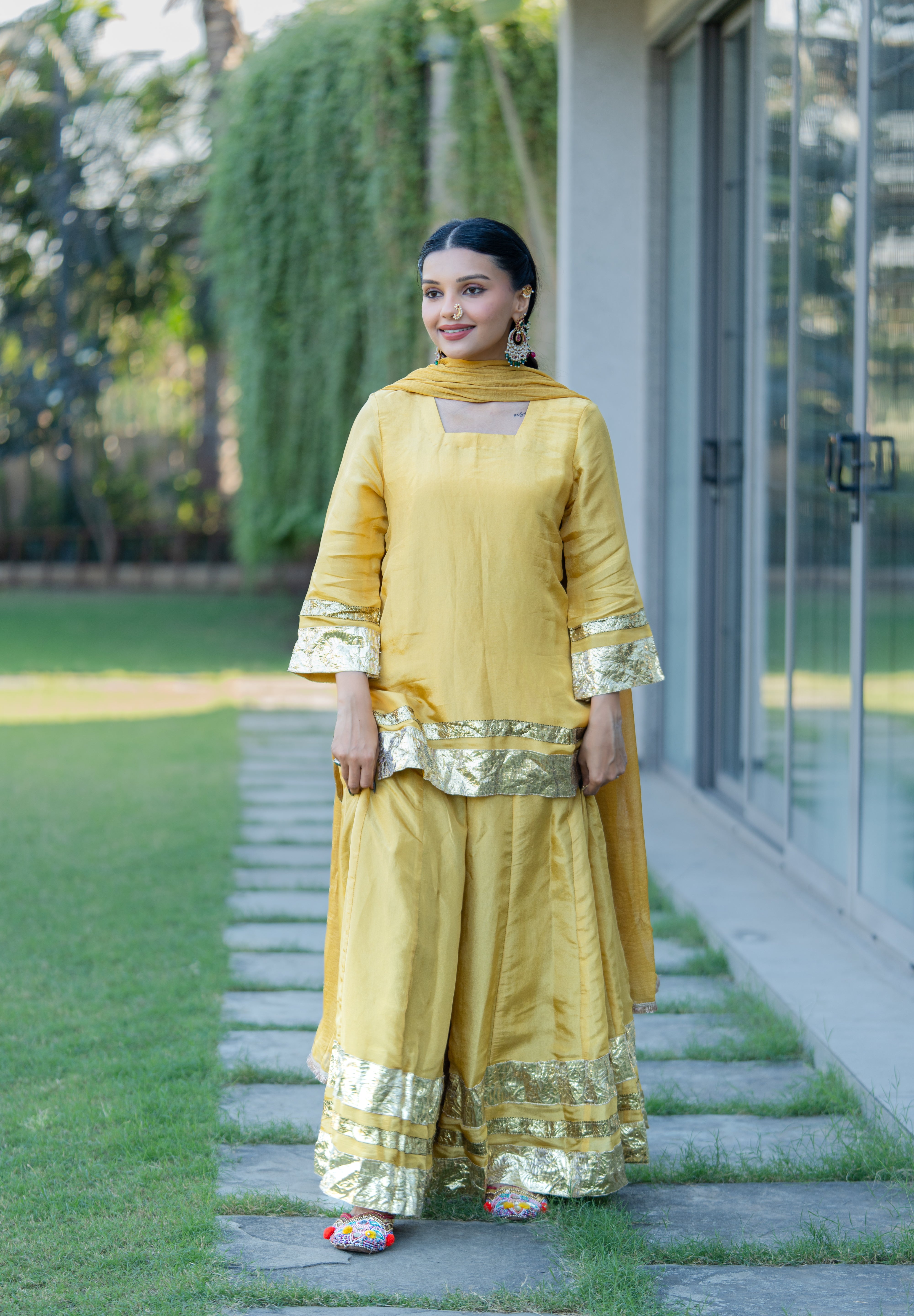 RAATRANI - SET OF THREE IN YELLOW