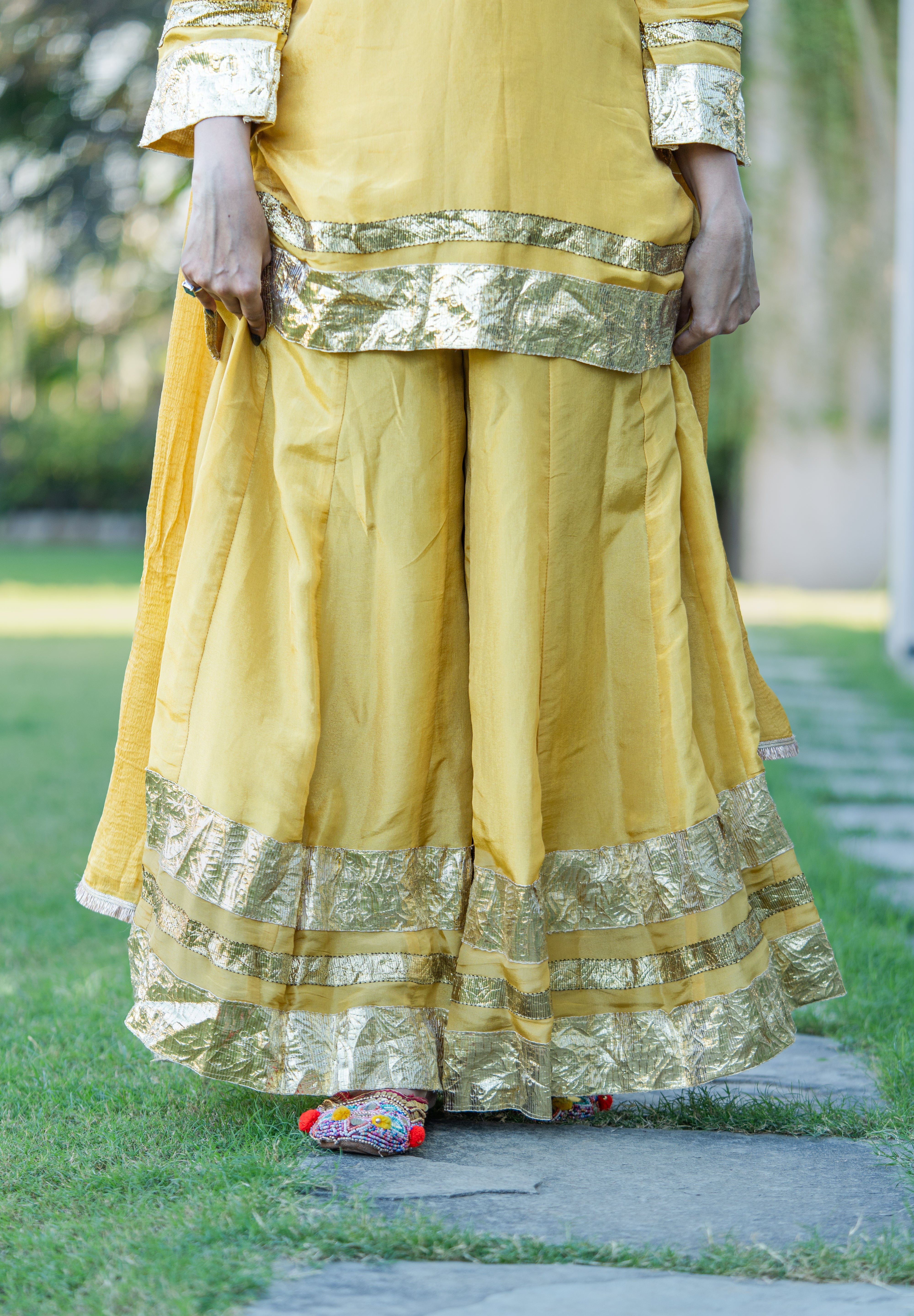 RAATRANI - SET OF THREE IN YELLOW