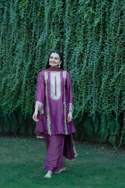 CHAMKEELI - SET OF THREE IN PURPLE