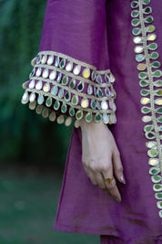 CHAMKEELI - SET OF THREE IN PURPLE