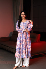 CHAAHAT KURTA IN PINK LILAC
