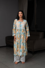 CHAHAT - SET OF TWO IN YELLOW BLUE