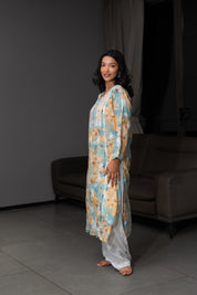 CHAHAT - SET OF TWO IN YELLOW BLUE