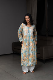 CHAHAT - SET OF TWO IN YELLOW BLUE