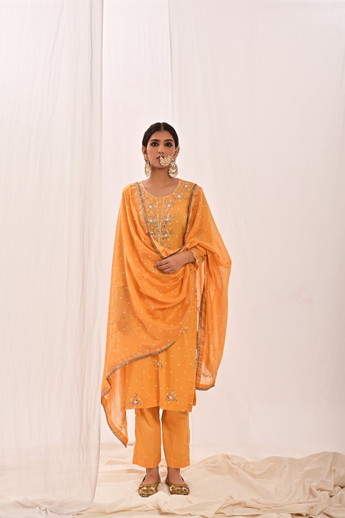 'Meera' mukaish kurta set