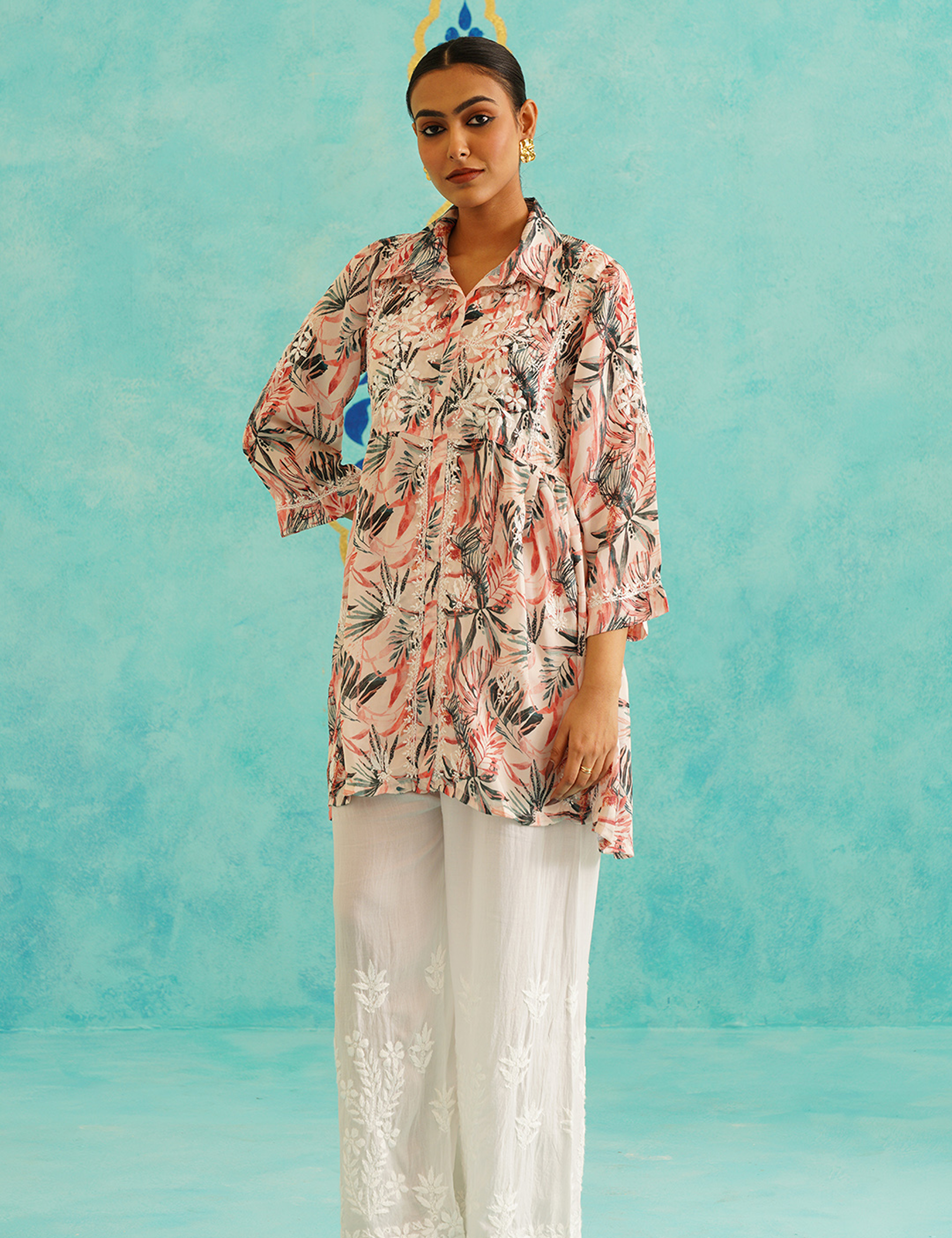 Rumani Set of two with Palazzo Red
