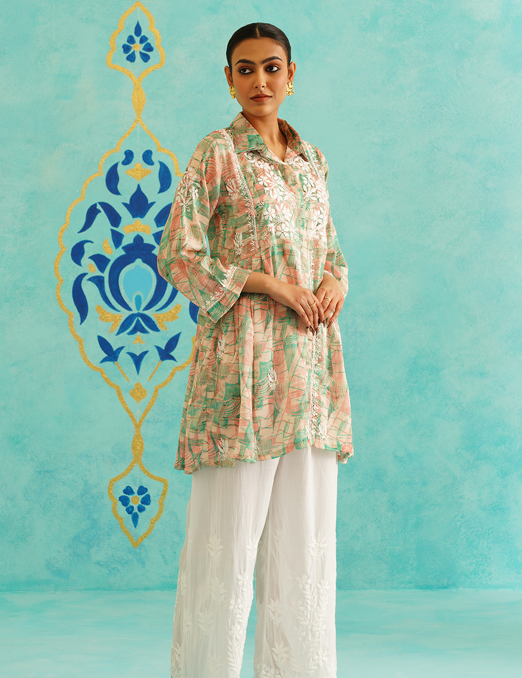 Rumani Set of two with Palazzo Green