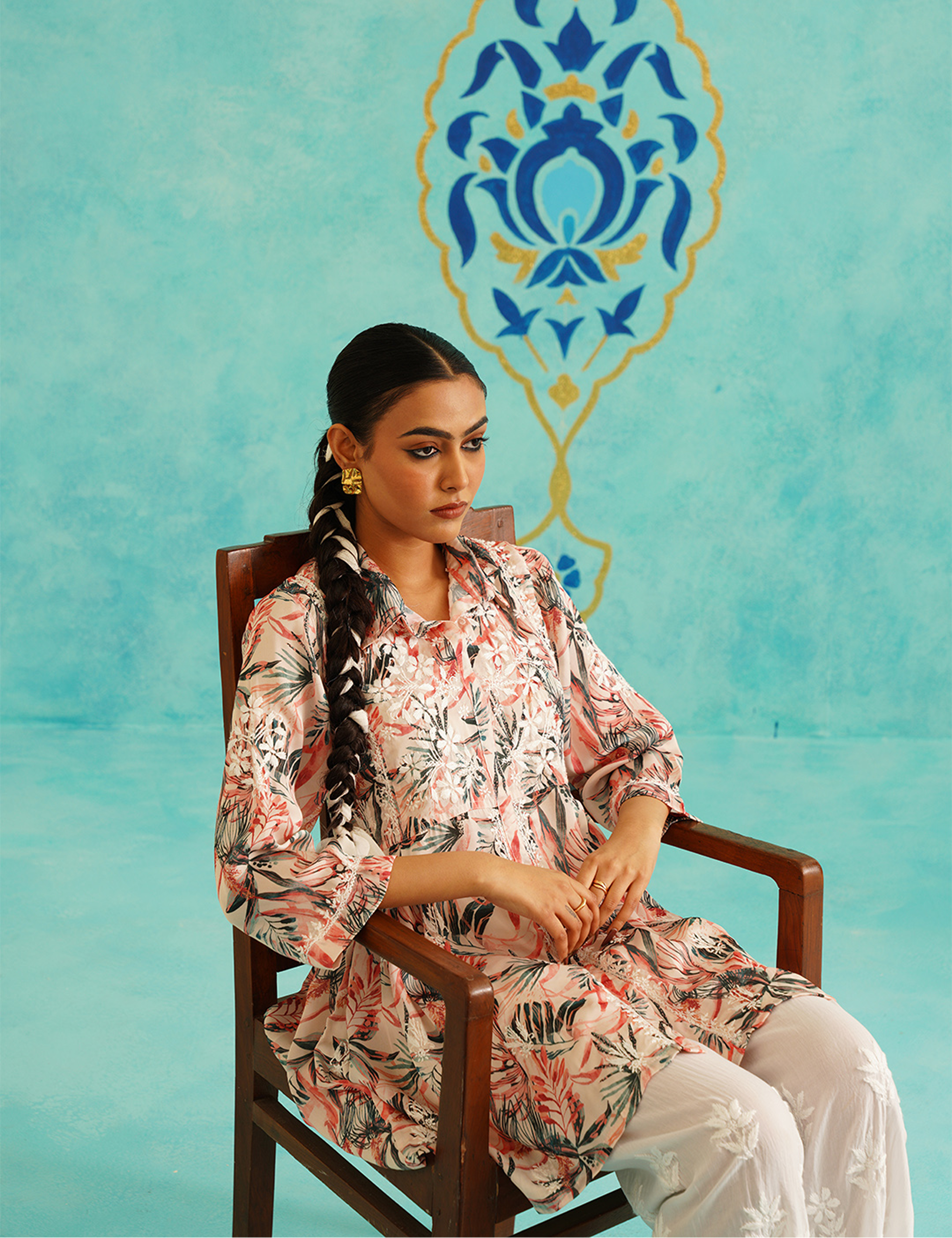 Rumani Set of two with Palazzo Red