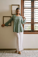 Load image into Gallery viewer, RIZAA FLARED SHORT KURTA

