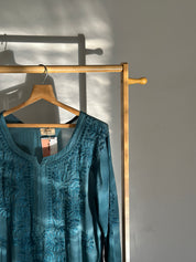 'ARYA' CHIKAN MUSLIN KURTI